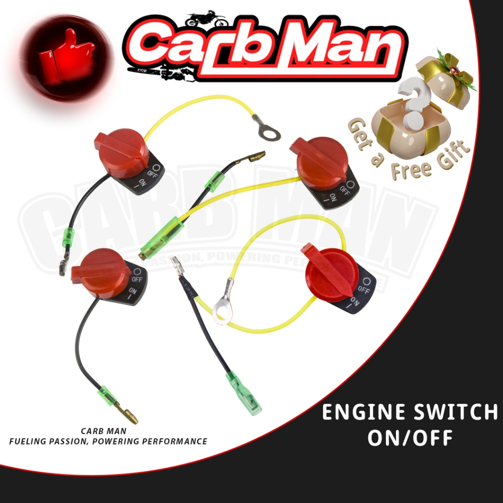 【Bán buôn】CÔNG TẮC BẬT/TẮT ĐỘNG CƠ GX100 GX120 GX160 GX200 GX240 GX270 GX340 GX390 168F-188F (5HP-13