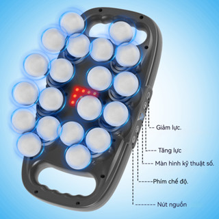 Máy mát xa 20 đầu Giảm đau cơ sâu Máy mát xa, Giảm mệt mỏi, Tuổi thọ pin dài