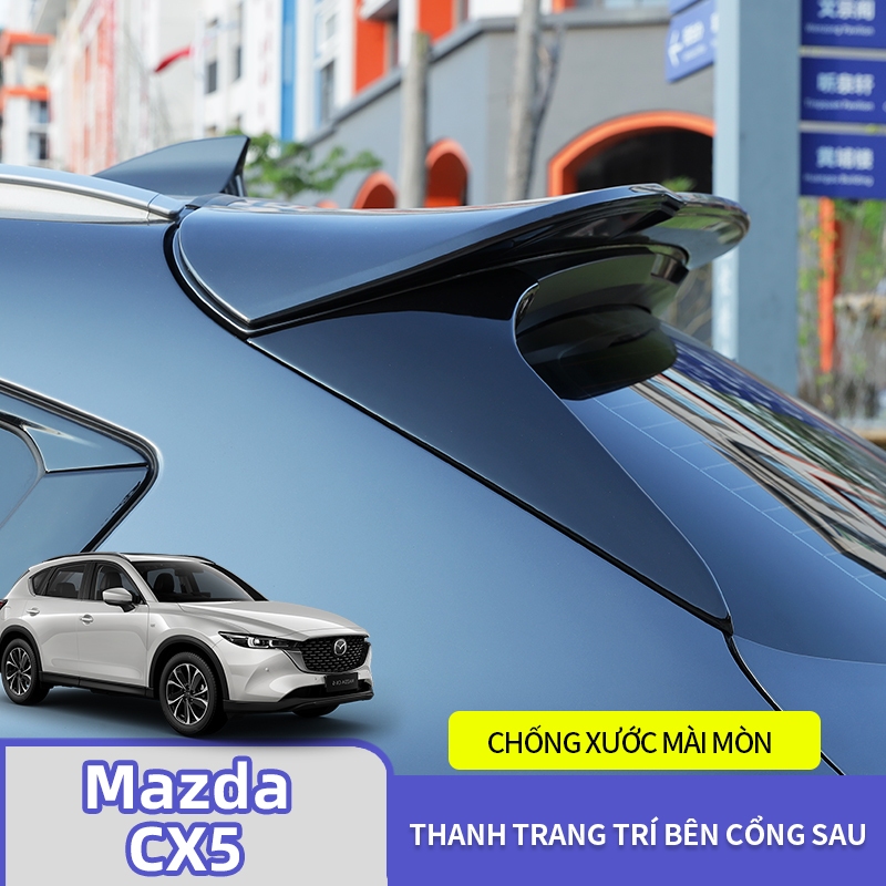 Mazda Cx5 2017-2026 phù hợp cho Mazda CX5 hông viền dải 17-25 CX5 bóng màu đen thân viền dải sửa đổi
