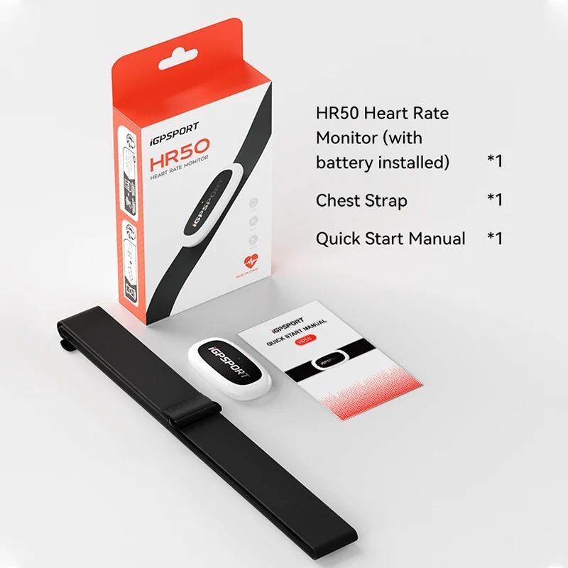 IGPSPORT HR50 Cánh Tay Cảm Biến Tốc Độ Nhịp Tim Không Dây Sức Khỏe Thể Dục Xe Đạp Thông Minh Theo Dõ