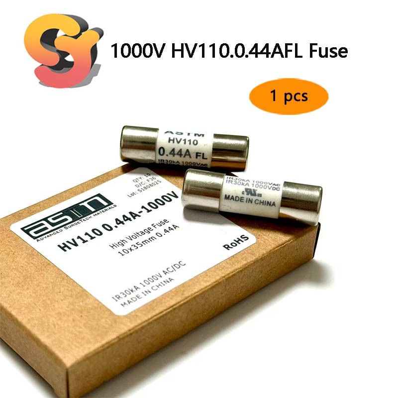 [Hàng có sẵn] 1 Ống cầu chì vạn năng HV110.0.44AFL 1000VAC / DC 11AFL Cầu chì ASTM UL