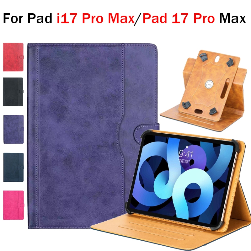 Ốp lưng máy tính bảng đa năng cho Pad i17 Pro Max | Pad 17 Pro Max 2025 2026 360° Bao da lật đứng xo