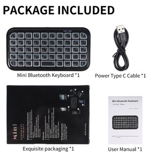 7 Màu Đèn Nền Di Động Siêu Mỏng Mini Bluetooth Bàn Phím Không Dây Cho Windows Android PC Notebook Mac Điện Thoại Máy Tính Đen Im Lặng Bàn Phím