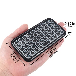 7 Màu Đèn Nền Di Động Siêu Mỏng Mini Bluetooth Bàn Phím Không Dây Cho Windows Android PC Notebook Mac Điện Thoại Máy Tính Đen Im Lặng Bàn Phím
