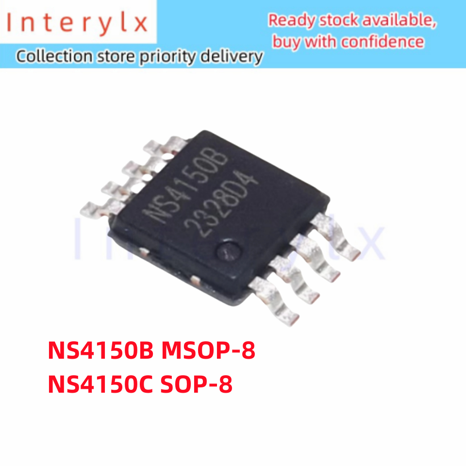 5 Cái / lốc NS4150 NS4150B NS4150C Patch MSOP8 SOP-8 3W Mono Bộ khuếch đại công suất âm thanh kỹ thu