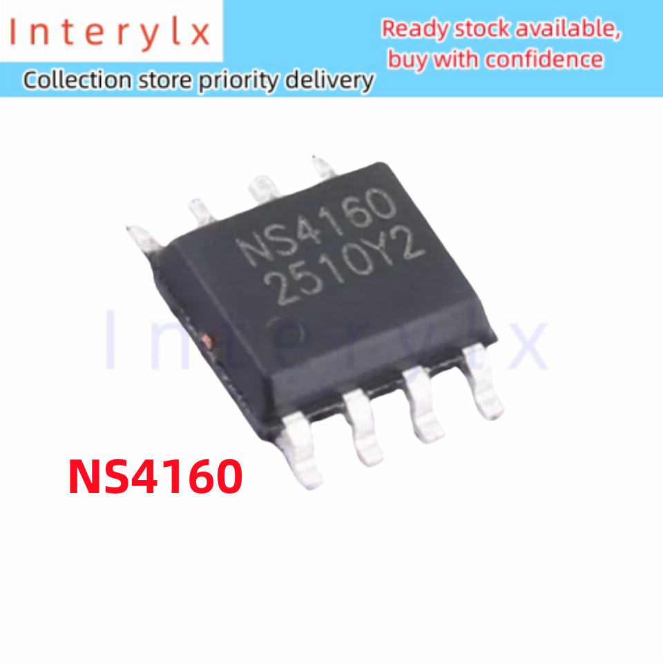 5 Cái / lốc NS4160 4160 SOP8 Class AB / Class D Switching Không cần bộ lọc Bộ khuếch đại công suất â