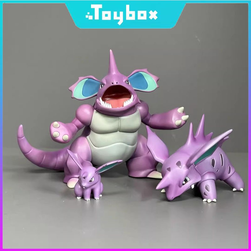 Pokemon 1: 20 Phiên bản sao Mô hình PVC Nidorino Nidoking Nidoran