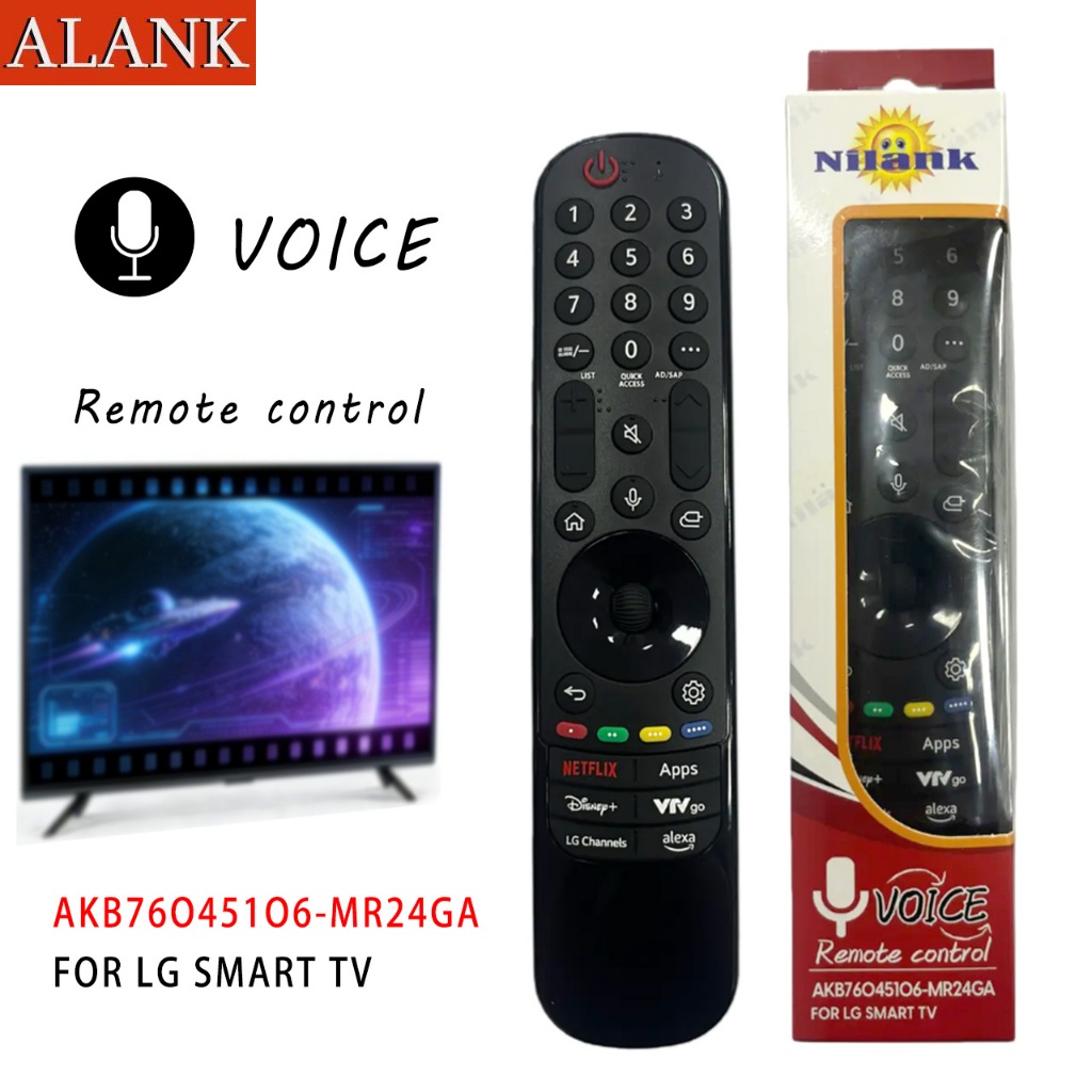 ALANK Remote Chuột  /   (Chỉ TV thông minh LG)Magic Voice- Thích hợp cho điều khiển LG MR24GN 2018-2
