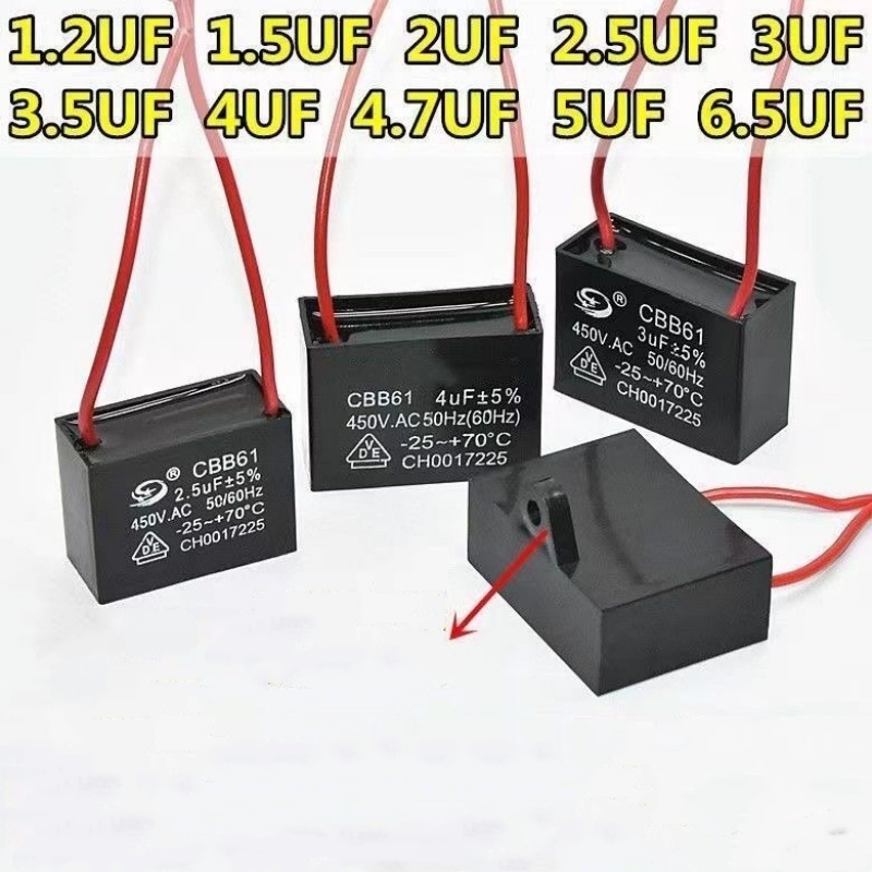 Quạt Điện Tụ Điện Quạt Tầng Hộ Gia Đình Quạt Treo Tường Quạt Trần Bàn Quạt Động Cơ Khởi Động Tụ Điện
