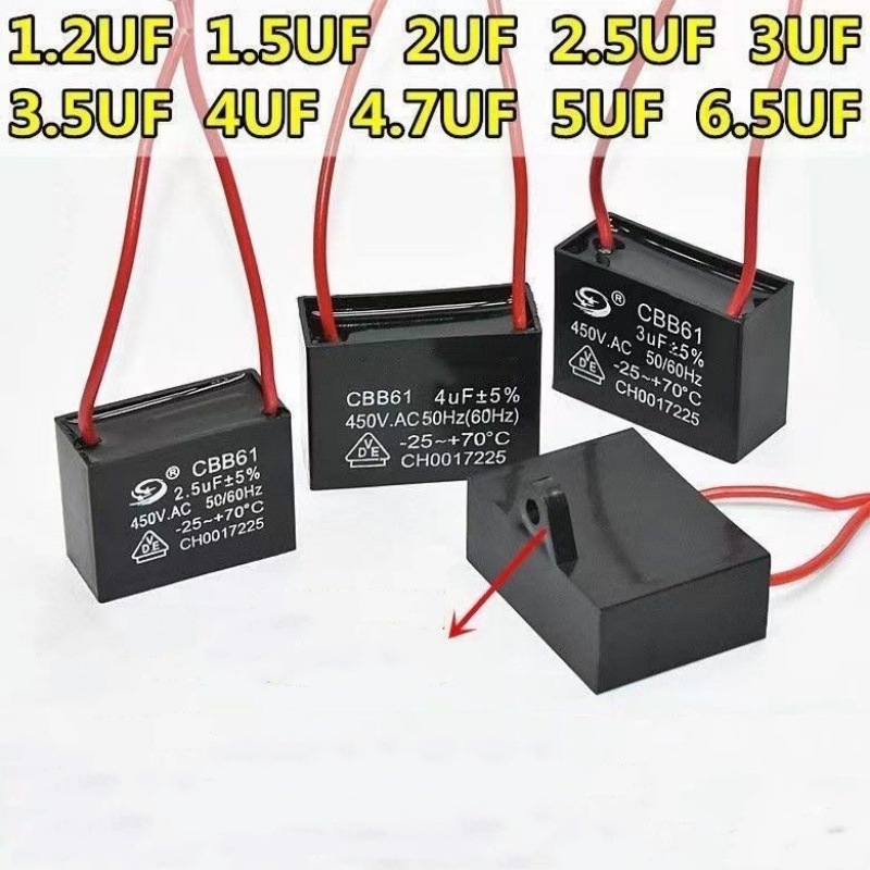 Quạt Điện Tụ Điện Quạt Tầng Hộ Gia Đình Quạt Treo Tường Quạt Trần Bàn Quạt Động Cơ Khởi Động Tụ Điện