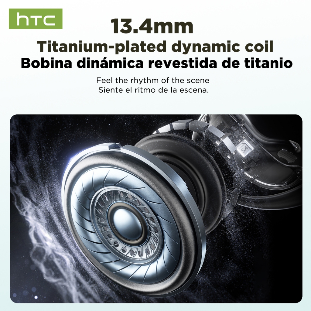 Tai nghe Bluetooth HTC NE19 AI 6.0 Hifi Al Stereo Tai nghe chống nước Chất lượng cao Tai nghe không dây Giảm tiếng ồn Tai nghe mở tai | BigBuy360 - bigbuy360.vn