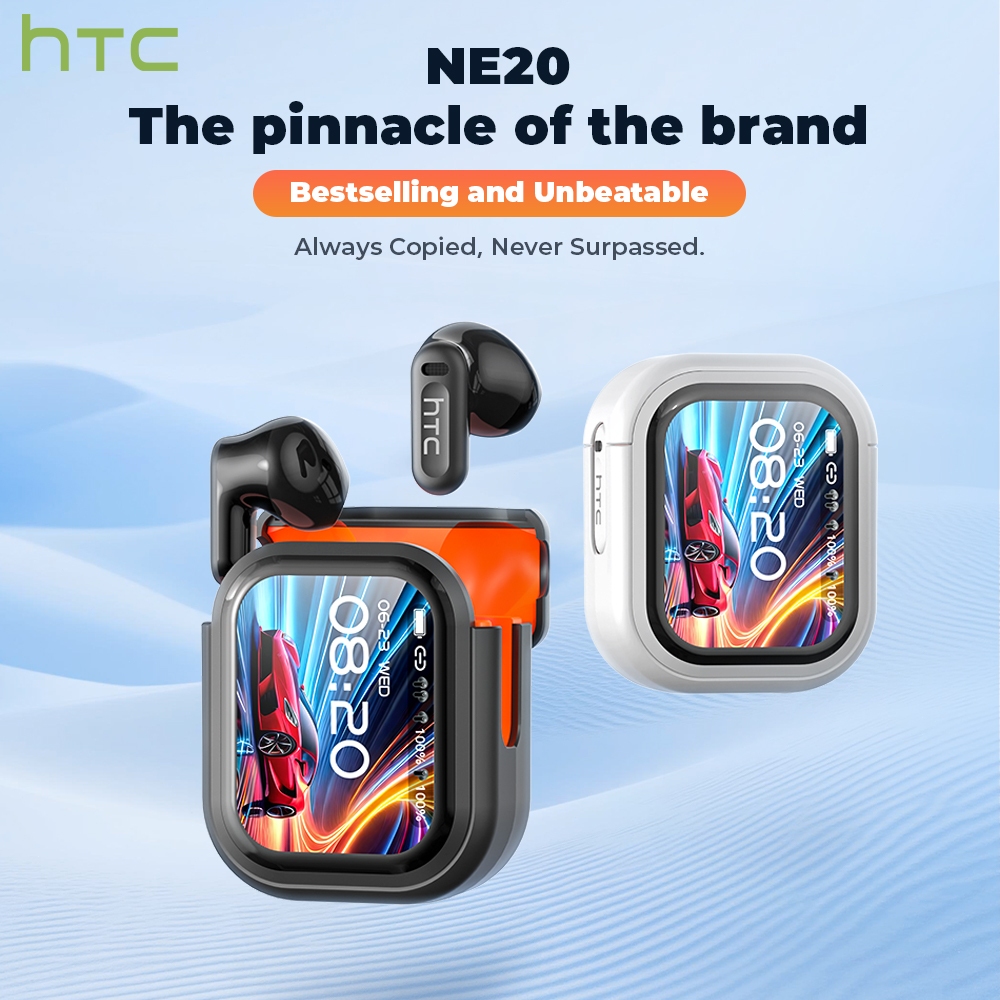 Tai nghe không dây HTC NE20 AI Translator Earbud 134 ngôn ngữ Dịch màn hình LCD thông minh Bluetooth