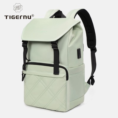 Tigernu 9381 Ba Lô Dây Rút Đựng Laptop Sức Chứa Lớn Chống Thấm Nước Phong Cách Hàn Quốc