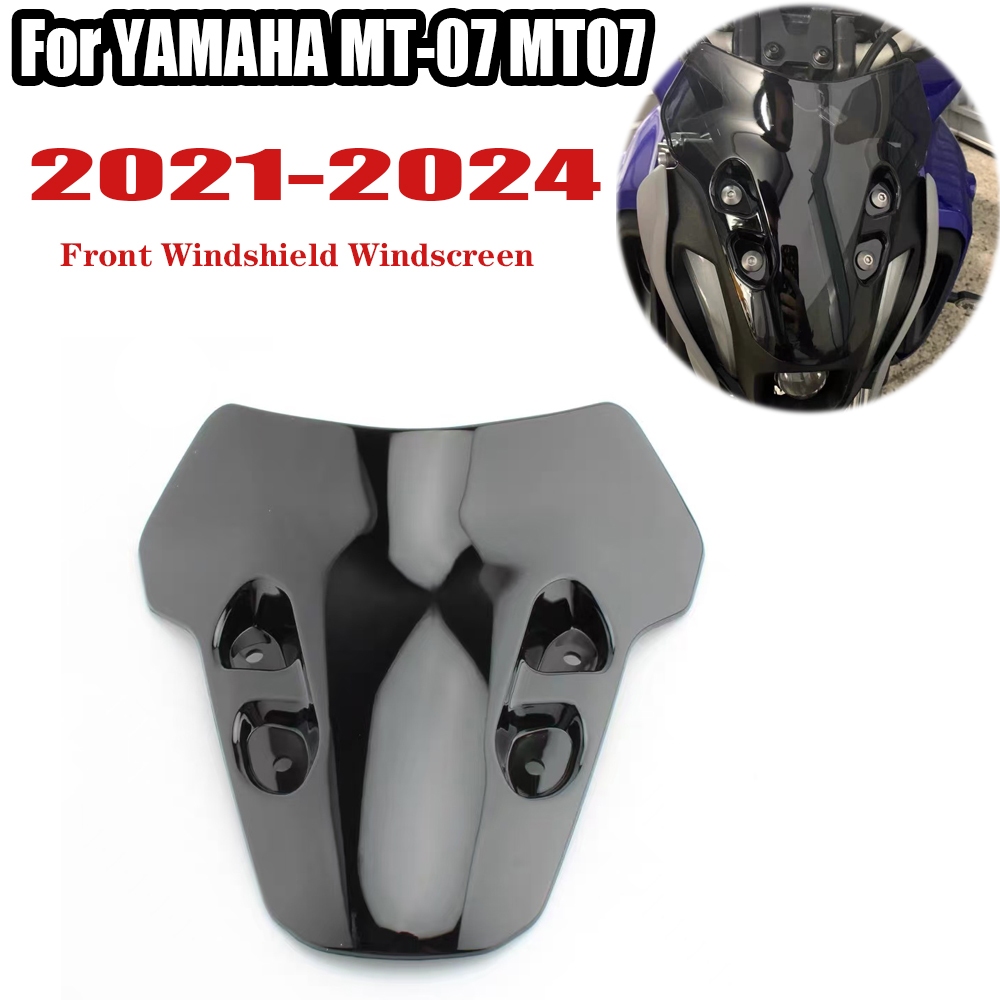 Dành Cho Xe YAMAHA MT-07 MT07 MT 07 2021 2022 2023 2024 Moto Phụ Kiện Kính Chắn Gió Phía Trước Kính 