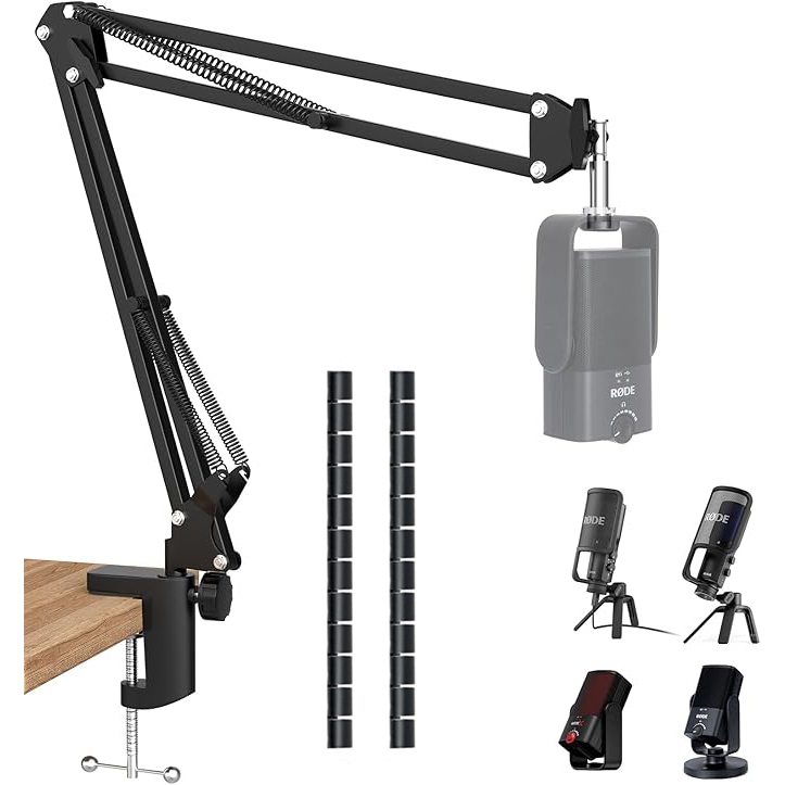 Rode NT-USB Mic Boom Arm - Mic Arm cho RODE NT-USB / NT-USB + / NT-USB Mini và hầu hết các micrô, Gi