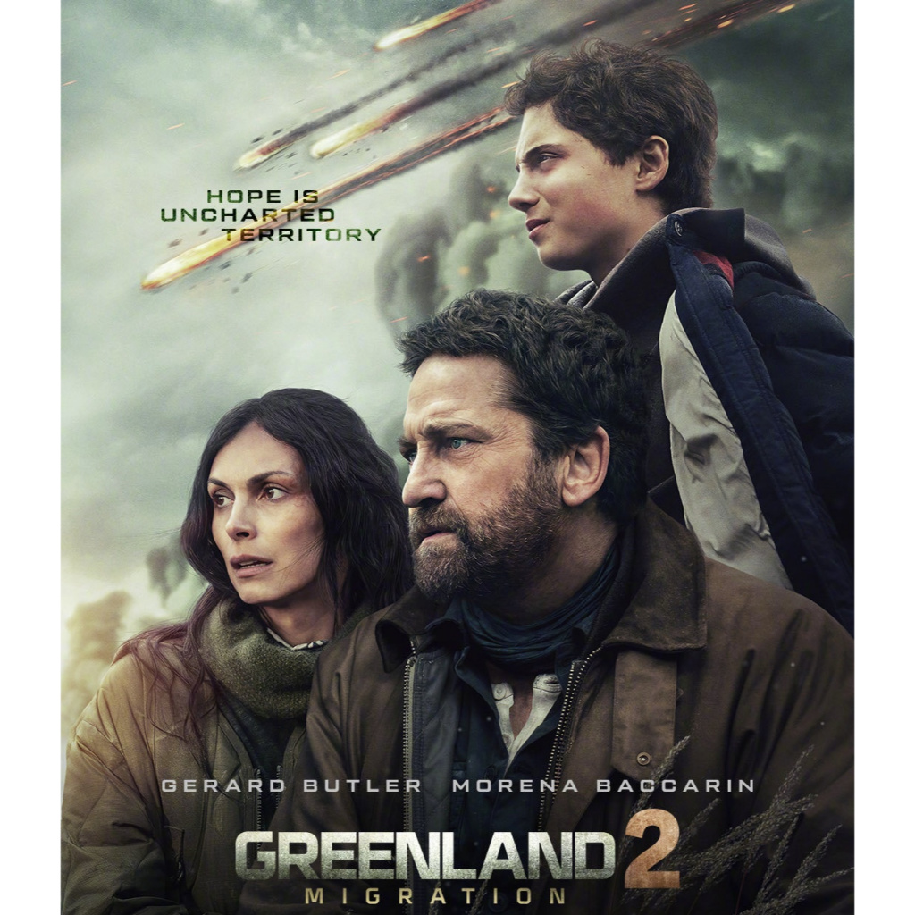 [Tiếng Anh] Blu-ray HD Movie 4K UHD 1080P Greenland 2: Di cư