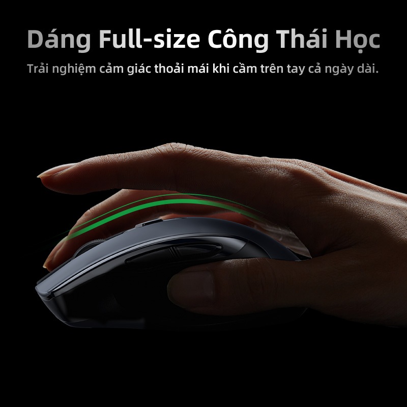 Chuột không dây UGREEN 6 nút bấm 5 cấp độ DPI 4000DPI 2.4G thích hợp cho máy tính / Mac / Linux / Laptop | BigBuy360 - bigbuy360.vn