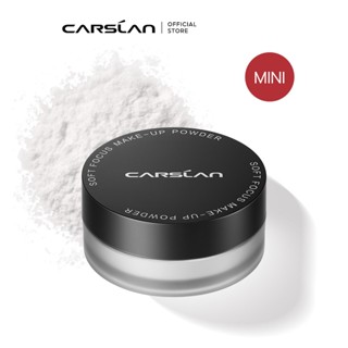 Carslan Black Magnet Powder Soft Focus Hold Makeup Loose Powder Kiểm soát dầu lâu trôi Mini Size 1g