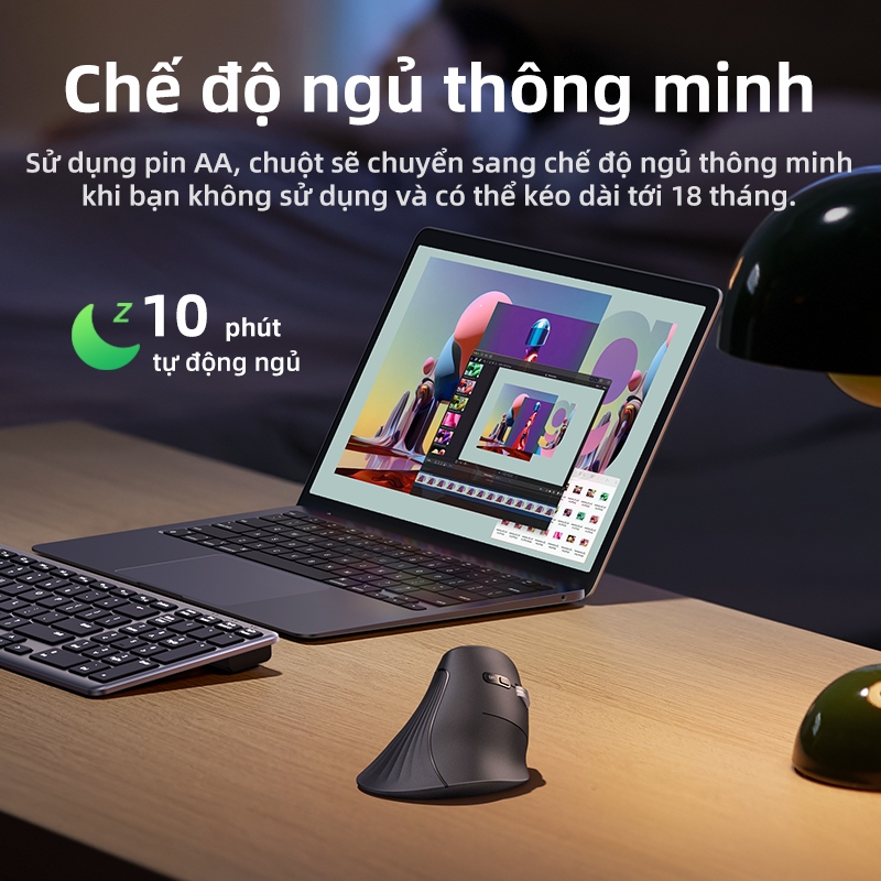 Chuột dọc không dây UGREEN  2.4G | BigBuy360 - bigbuy360.vn