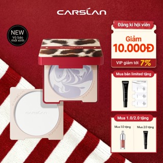 Phấn phủ Black Magnet CARSLAN lâu trôi kiềm dầu 24 giờ 8g