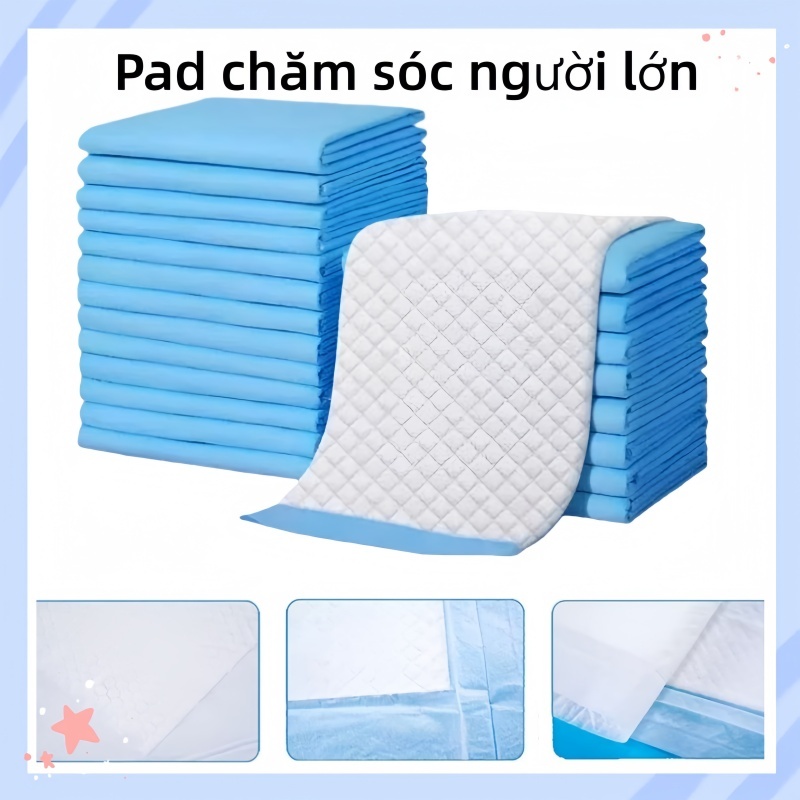 80/100 Miếng Lót Điều Dưỡng Người Lớn 60*60cm/60*90cm,cho người cao tuổi Thảm Chăm Sóc Cho Bé，thoáng khí và siêu thấm