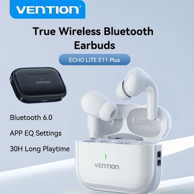 Vention Tai Nghe Bluetooth 6.0 E11 Plus - Kết nối không độ chễ khi chơi Game