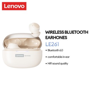 Lenovo LE261 Sleep Bluetooth Tai nghe HiFi Level Lossless Chất lượng âm thanh Vô hình Kháng khuẩn Thoải mái Tai nghe Bluetooth 6.0