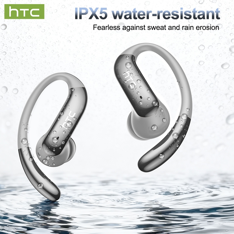 HTC NE63 Tai Nghe Phiên Dịch  AI Translator Tai nghe mở tai Tai nghe không dây Bass Bluetooth 6.0 có màn hình nguồn LED | BigBuy360 - bigbuy360.vn