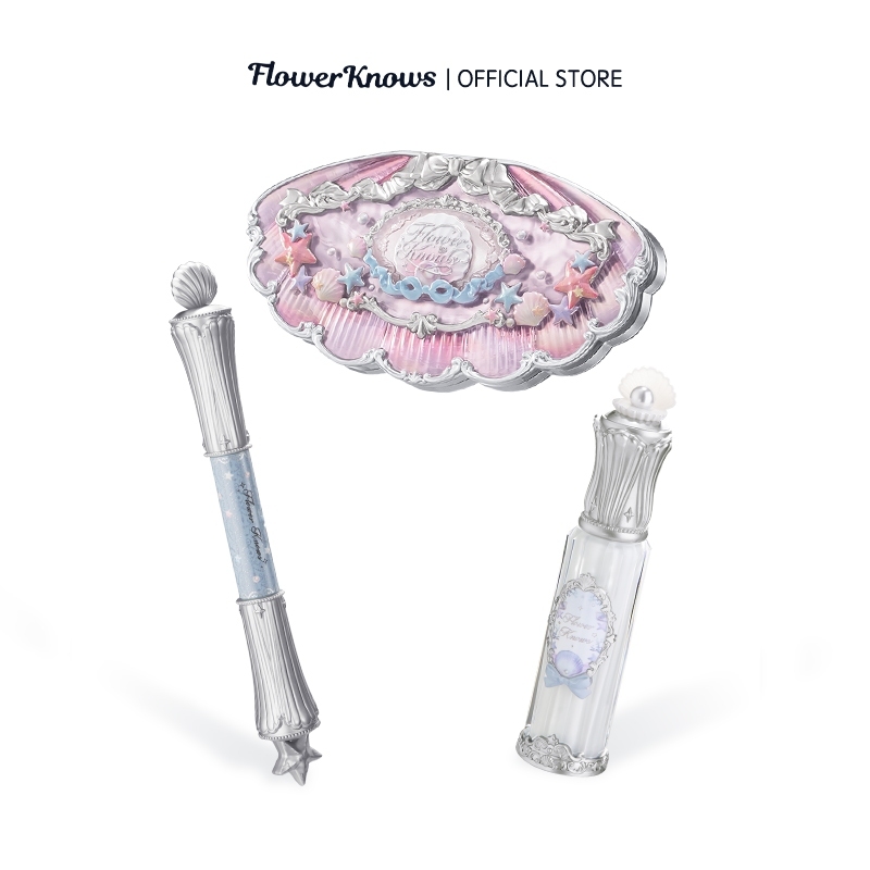 Bộ sưu tập trang sức của Flower Knows Shell / Bộ quà tặng trang điểm cùng màu[Local delivery] | BigBuy360 - bigbuy360.vn