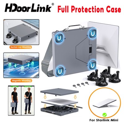 HdoorLink Cho Starlink Mini Magetic / Hút Cốc Chống Thấm Nước Bảo Vệ Toàn Diện Cho Bảng Điều Khiển Ô Tô Cửa Nắng