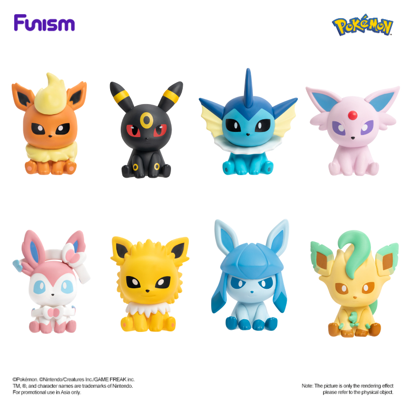 FUNISM Pokemon PALMSIZE WONDES 2 Series Hộp Mù Series Hộp Mù Hợp Thời Trang Nhân Vật Mô Hình Đồ Chơi Di Động Mô Hình Quà Tặng Sinh Nhật