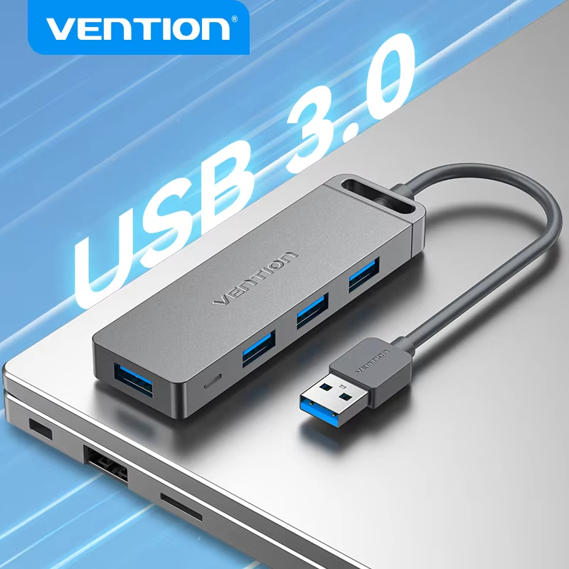Vention USB Hub Tốc Độ Cao 4 Cổng Đa USB 3.0 Sang USB 3.0 Hub Splitter Adapter USB Hub