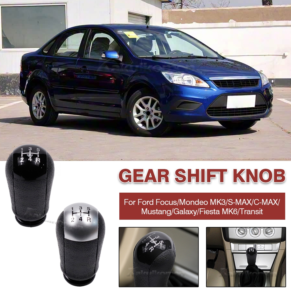 Thay thế núm chuyển số MT Gear Stick 5 tốc độ cho Ford Focus / S-MAX / C-MAX / Galaxy / Fiesta MK6
