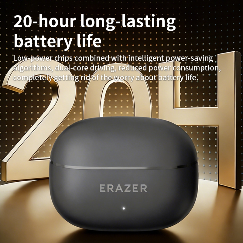 Tai nghe Bluetooth không dây đích thực Lenovo ERAZER EP210 Pro - Bluetooth 6.0, Tai nghe chơi game có độ trễ siêu thấp, 360° Âm thanh toàn cảnh, tuổi thọ pin dài 20H | BigBuy360 - bigbuy360.vn
