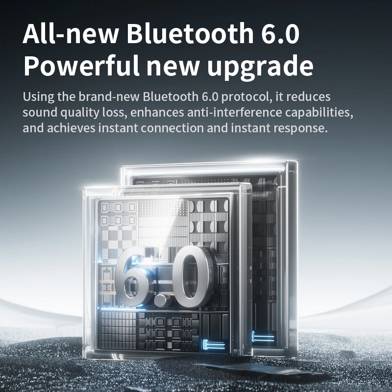 Tai nghe Bluetooth không dây đích thực Lenovo ERAZER EP210 Pro - Bluetooth 6.0, Tai nghe chơi game có độ trễ siêu thấp, 360° Âm thanh toàn cảnh, tuổi thọ pin dài 20H | BigBuy360 - bigbuy360.vn