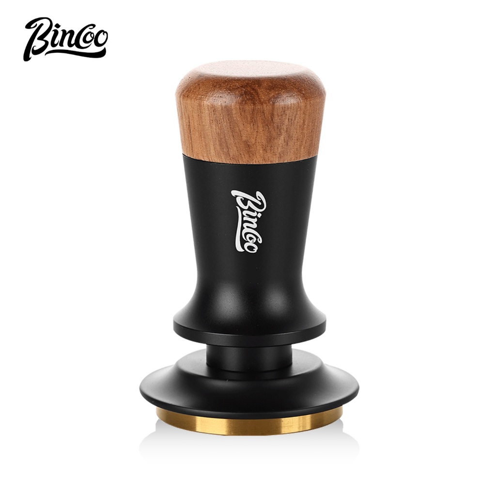 BINCOO Espresso Tamper Máy pha cà phê Ý Tamper Đế ren phủ titan Bộ đệm lò xo 51MM / 58MM