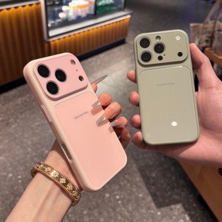 Phong cách mới 11 Cảm giác cao cấp 12 Vỏ kính 13 sáng tạo có màng ống kính 14 giây Cửa sổ lớn hơn 15 Thích hợp cho Vỏ điện thoại Apple 17promax Vỏ bảo vệ chống sốc iPhone16 đơn giản