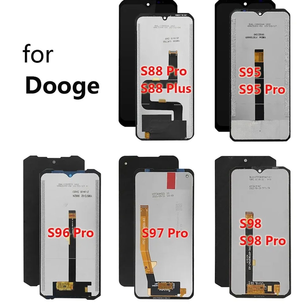 Dành Cho Doogee S98 S97 Pro Màn Hình LCD Bộ Số Hóa Màn Hình Cảm Ứng Cho Doogee S88 Plus S96 Pro S51 