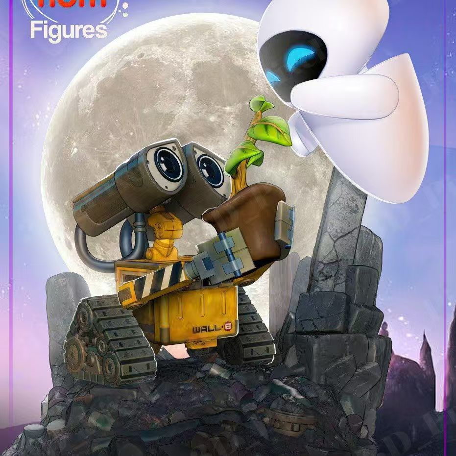 Wall-e wall-e Robot Độ Chính Xác Cao Hình Phim Trắng Phần Mẫu Phiên Bản Giới Hạn COWE