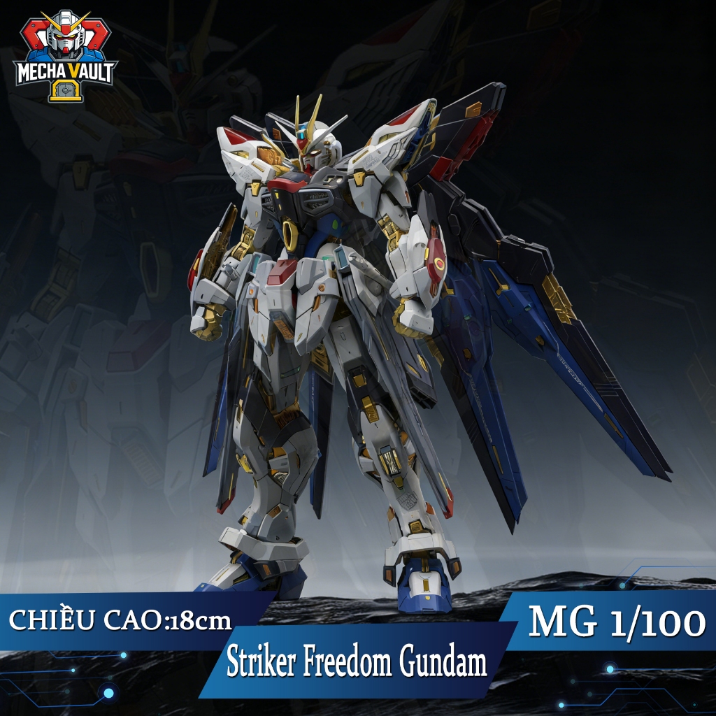 MGEX 7701 Strike Freedom and Wings of Light ChangLong Model Kit, Bao gồm đề can đế và nước