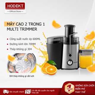 Máy Ép Chậm HODEKT Tách Bã Hiệu Quả Công Suất 400W Dung Tích 0.6L Ngăn Bã 1L Ép Nguyên Quả 70mm