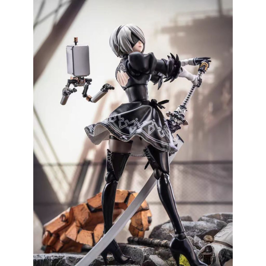 Figma 2b Neil Cơ Kỷ Nguyên Váy Vải Váy Váy Quần Áo Không Mẫu