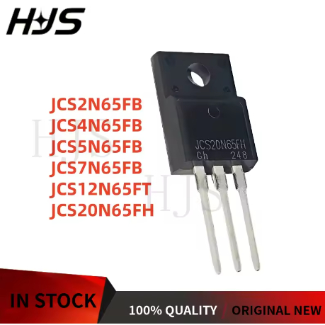 10 Cái / lốc MỚI JCS2N65FB JCS4N65FB JCS20N65FH JCS7N65FB JCS12N65FT JCS5N65FB TO-220F MOS Tube