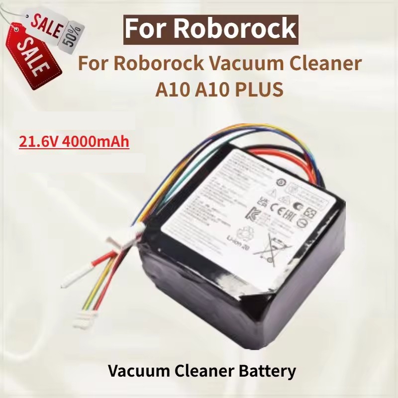 Pin Lithium Dung Tích Cao 21.6V 4000mAh Cho Máy Hút Bụi Roborock A10 A10 PLUS Roborock dyad pro Pin 