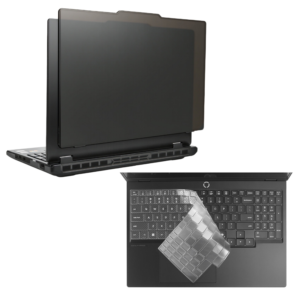 Ốp Laptop Màu Đen Cho 2025 Lenovo Legion Pro 5 / Pro 7 Vỏ Cứng Chống Rơi Phụ Kiện Máy Tính Y7000P Y9