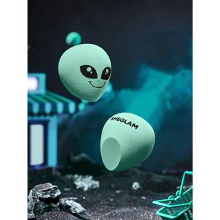 Cosmic Come Up | SHEGLAM Interstellar Sponge Alien Graphic Soft Blending Foundation Concealer Tool