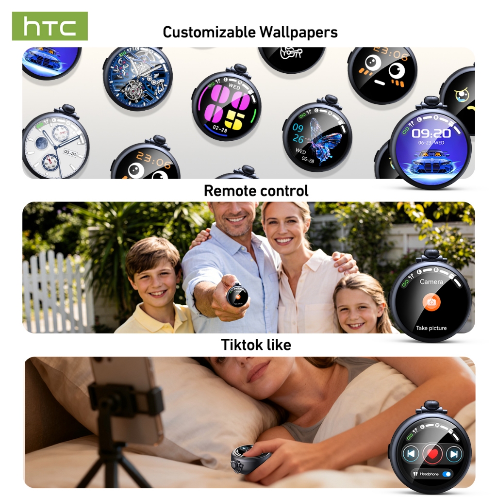 HTC Ne71 Tai nghe dịch thuật AI Bluetooth 6.0 Dịch được 134 ngôn ngữ Tai nghe AI Mặt đồng hồ tự thiết kế Màn hình LED thông minh Chất lượng âm thanh HiFi Công nghệ khử tiếng ồn | BigBuy360 - bigbuy360.vn