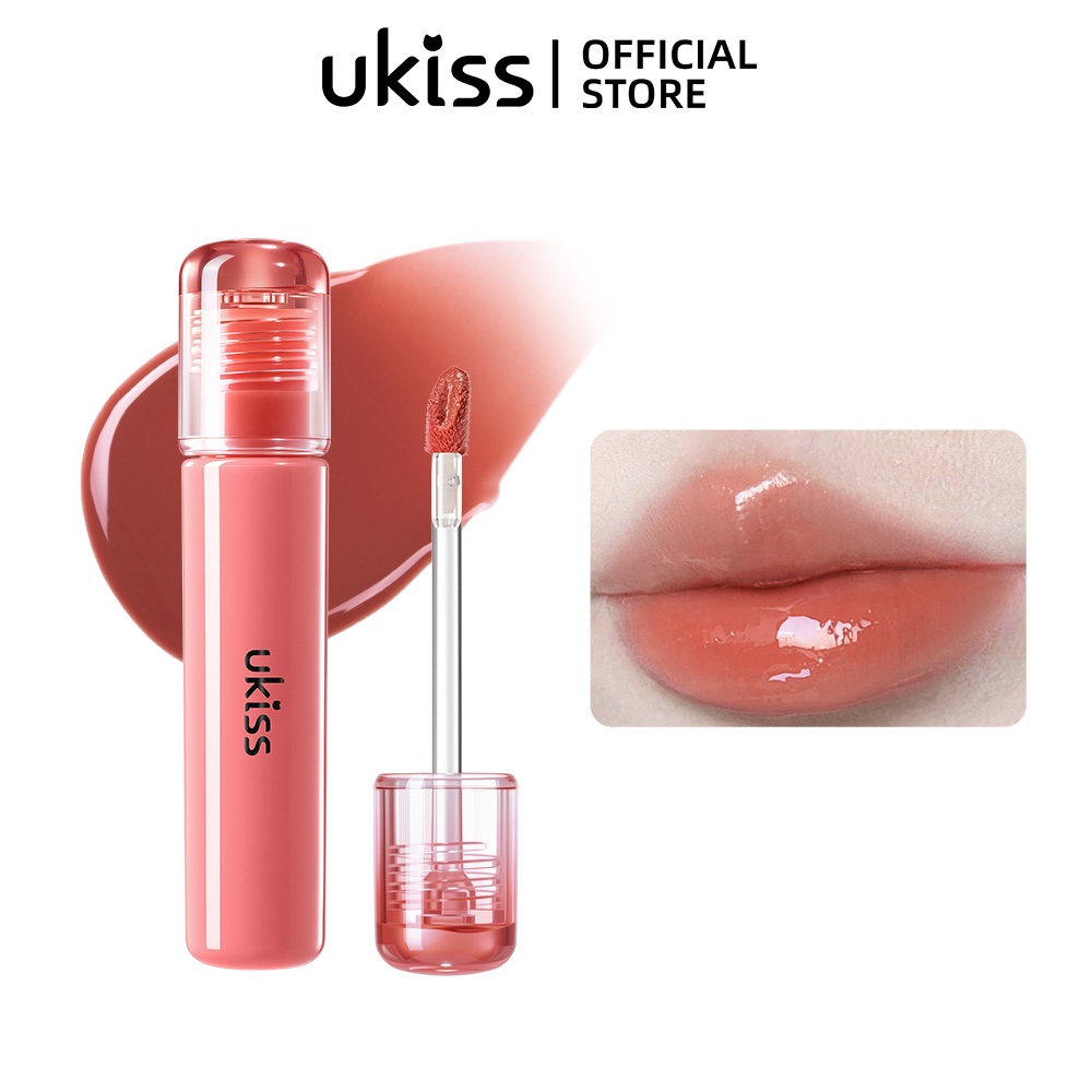 UKISS Son Bóng Hiệu Ứng Gương Dưỡng Ẩm & Không Lem 3g
