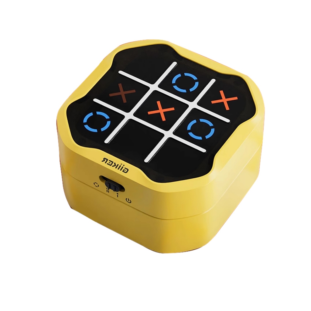Giiker Super Tachibana Tic Tac Toe Bolt Hộp trò chơi 3 trong 1 Đồ chơi thông minh cho trẻ em Bảng gi
