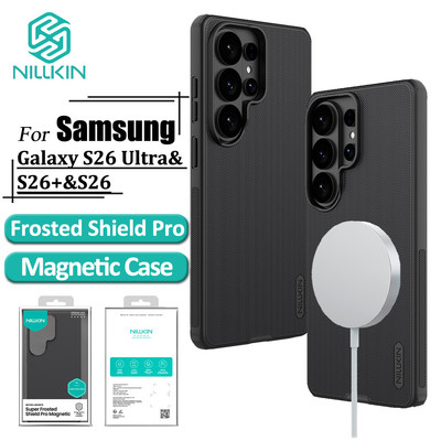 Ốp điện thoại Nillkin Samsung Galaxy S26 Ultra S26 + S26PC + TPU + Kim loại Túi khí chống sốc từ tính Chống vân tay trượt Chống bụi
